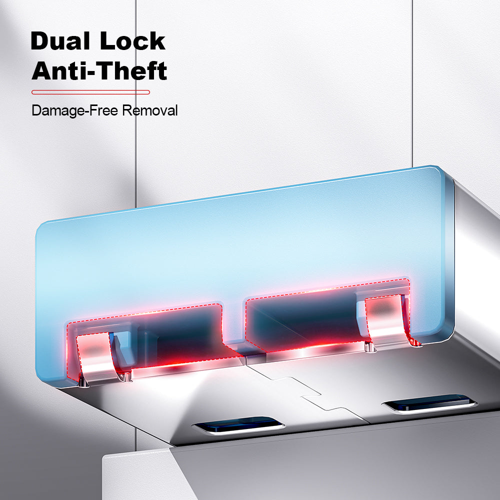 AMPCOM USB Port Lock with Key, Removable Type-A Metal Port Lock Blocker for PC/Laptop, Multiple Color Options Available