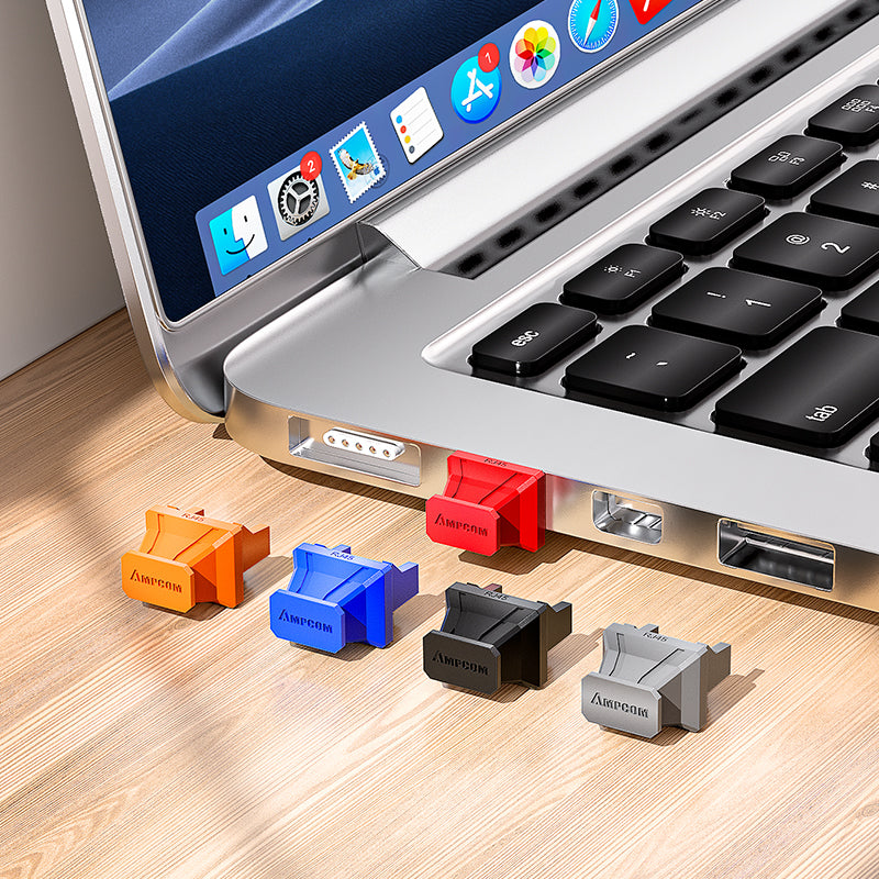 AMPCOM PVC Insulated RJ45 Dust Plugs