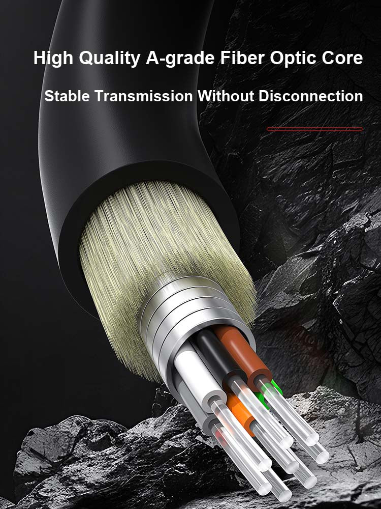 AMPCOM Combat Fiber Optic Jumper Cable Outdoor Communication Dedicated Adapter