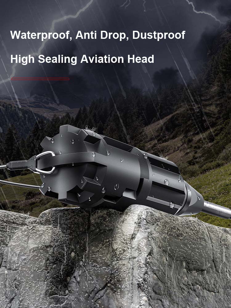 AMPCOM Combat Fiber Optic Jumper Cable Outdoor Communication Dedicated Adapter