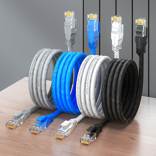 AMPCOM CAT5e Unshielded (UTP) PVC Network Patch Cable  for Home or Data Center